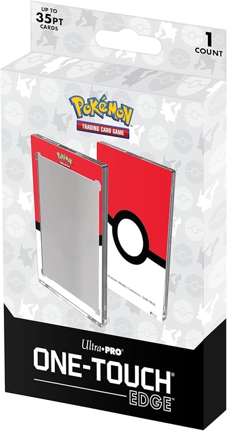 ONE-TOUCH printed magnetic storage and display for standard size Pokémon cards (2 ⅝ in. x 3 ¾ in.) - Ultra Pro